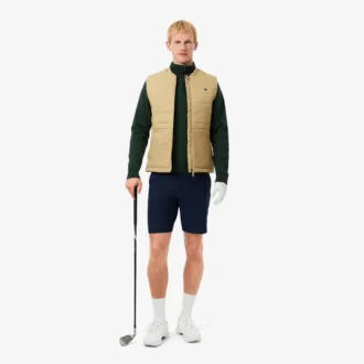 Jersey cortavientos de golf para hombre con cremallera de un cuarto
