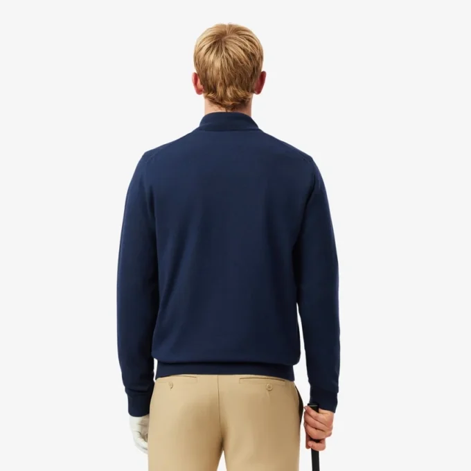 Jersey cortavientos de golf para hombre con cremallera de un cuarto