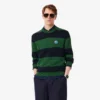 Jersey de algodón a rayas para hombre
