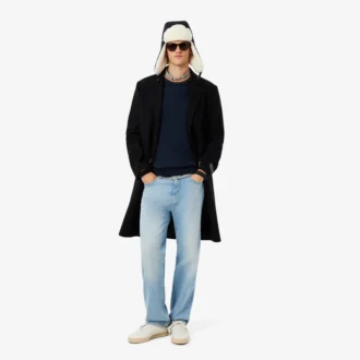 Jersey de algodón a rayas para hombre