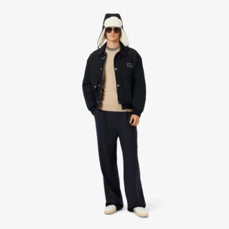 Jersey de algodón a rayas para hombre