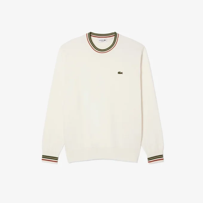 Jersey de algodón a rayas para hombre