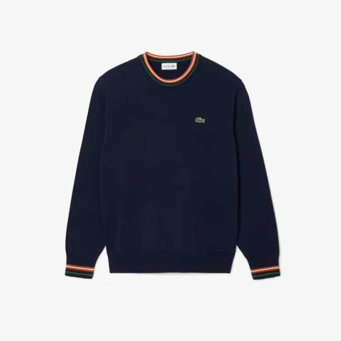 Jersey de algodón a rayas para hombre