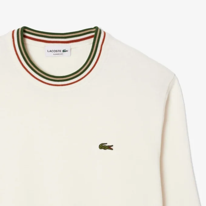 Jersey de algodón a rayas para hombre