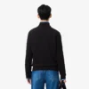 Jersey de algodón con cuello alto y cremallera para hombre