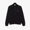 Jersey de algodón con cuello alto y cremallera para hombre