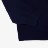 Jersey de algodón con cuello alto y cremallera para hombre