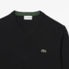 Jersey de algodón con cuello en V para hombre