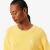 Jersey de algodón con cuello redondo