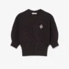 Jersey de algodón con cuello redondo