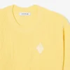 Jersey de algodón con cuello redondo