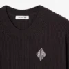 Jersey de algodón con cuello redondo