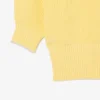 Jersey de algodón con cuello redondo