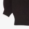 Jersey de algodón con cuello redondo