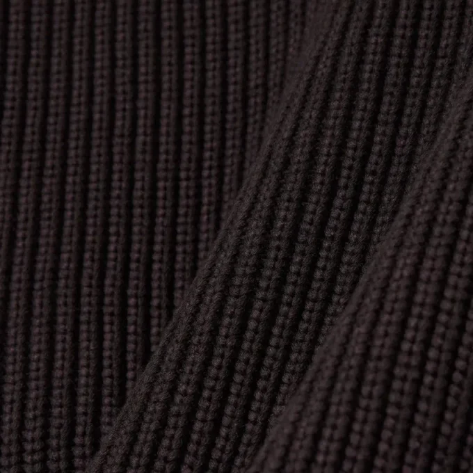 Jersey de algodón con cuello redondo