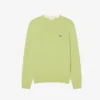 Jersey de algodón de cuello redondo para hombre