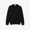 Jersey de algodón de cuello redondo para hombre