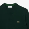 Jersey de algodón de cuello redondo para hombre