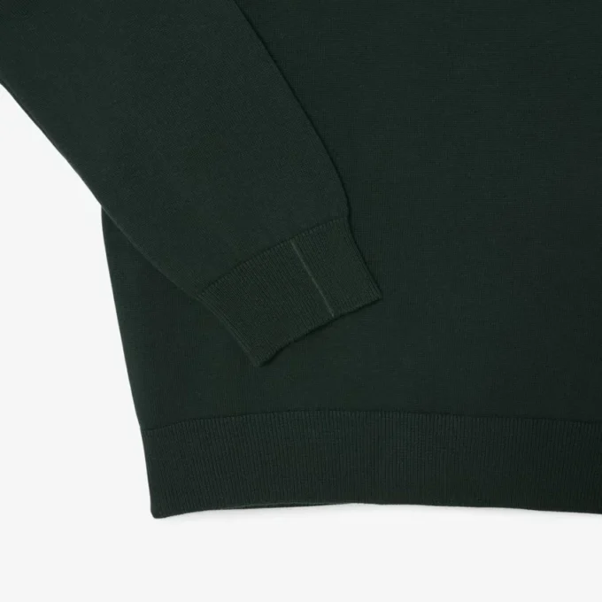 Jersey de algodón de cuello redondo para hombre