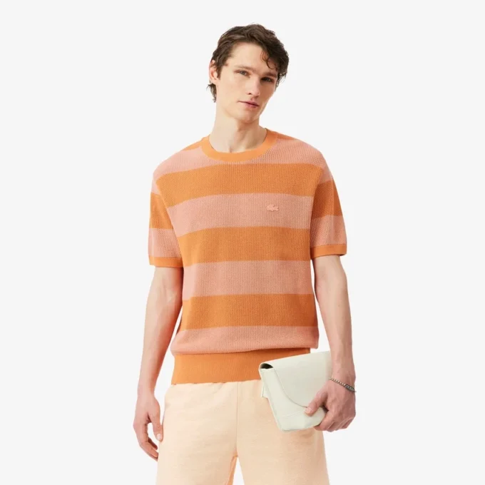 Jersey de algodón de manga corta