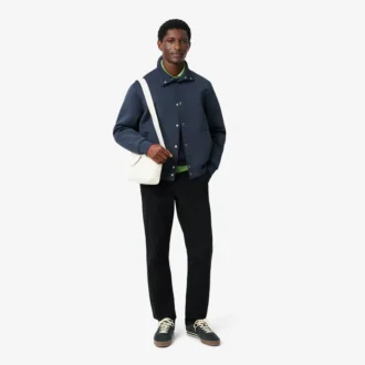 Jersey de algodón de punto trenzado para hombre