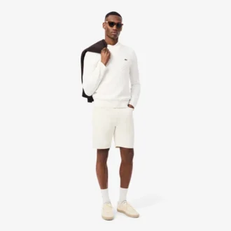 Jersey de algodón de punto trenzado para hombre