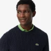 Jersey de algodón de punto trenzado para hombre