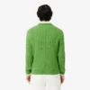 Jersey de algodón de punto trenzado para hombre