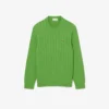 Jersey de algodón de punto trenzado para hombre