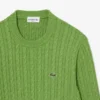 Jersey de algodón de punto trenzado para hombre