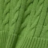 Jersey de algodón de punto trenzado para hombre