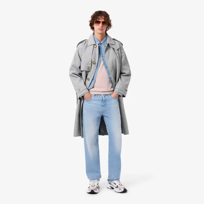 Jersey de algodón para hombre con cocodrilo Landscape
