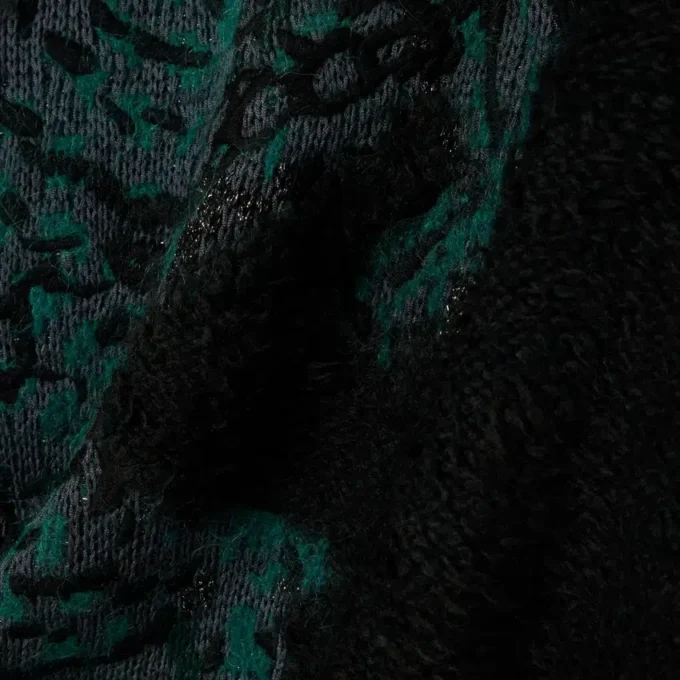 Jersey de cocodrilo jacquard de pasarela