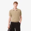 Jersey de cuello polo abierto para hombre en mezcla de algodón The Blend