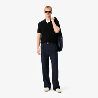 Jersey de cuello polo abierto para hombre en mezcla de algodón The Blend