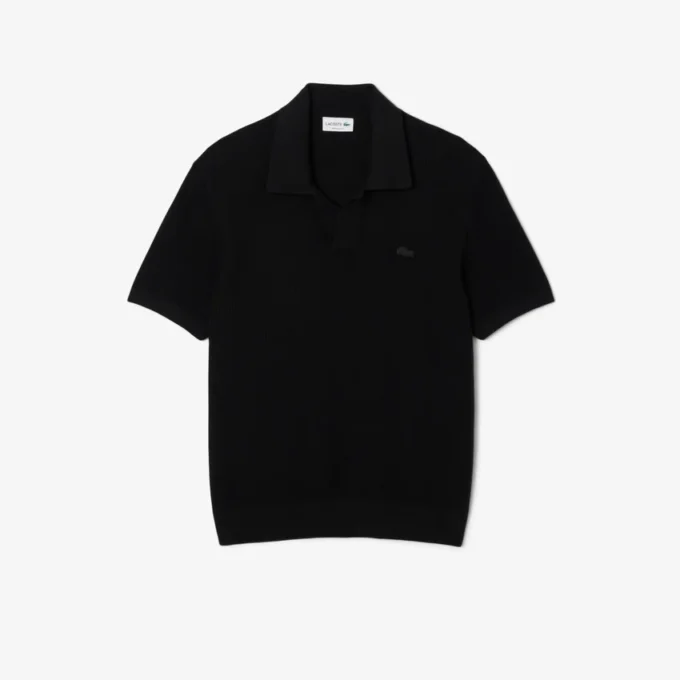 Jersey de cuello polo abierto para hombre en mezcla de algodón The Blend
