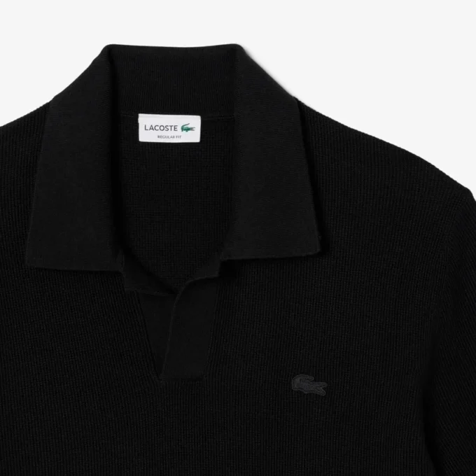 Jersey de cuello polo abierto para hombre en mezcla de algodón The Blend