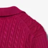 Jersey de cuello polo con punto trenzado de la colección Runway