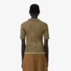 Jersey de cuello polo con punto trenzado de la colección Runway