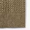 Jersey de cuello polo con punto trenzado de pasarela