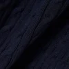 Jersey de cuello polo con tejido de punto trenzado a rayas
