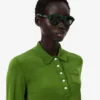 Jersey de cuello polo de lana merina de la colección Runway