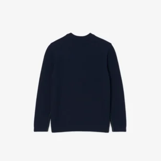 Jersey de cuello redondo de algodón para niño