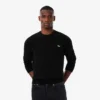 Jersey de cuello redondo de cachemira de punto 3D para hombre