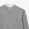 Jersey de cuello redondo de lana merino para hombre