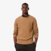 Jersey de cuello redondo de lana para hombre
