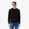 Jersey de cuello redondo de lana para hombre