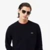 Jersey de cuello redondo de lana para hombre