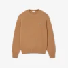 Jersey de cuello redondo de lana para hombre