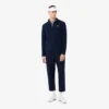 Jersey de golf de forro polar con cremallera de un cuarto para hombre